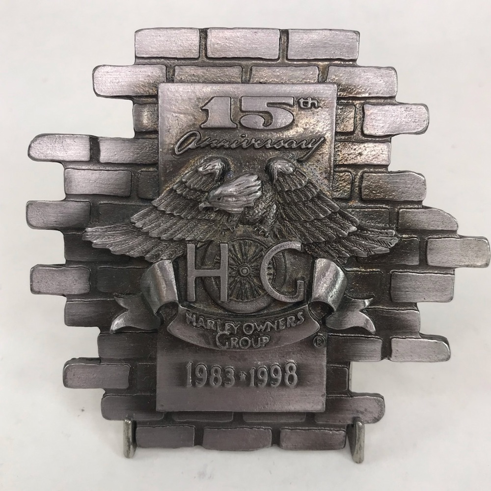Harley Owners Group HOG Chapter 15 Anniversary Appreciation Plague